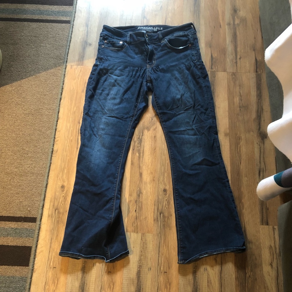 American eagle size 14 artist flare jeans